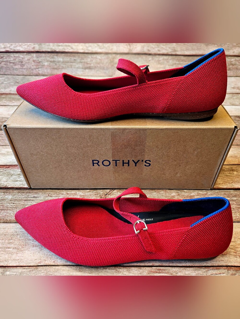 Rothy's The Point Mary Jane II Flats